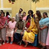 Shahid Kapoor attends half-sister Sanah Kapur's wedding with Manoj and Seema Pahwa's son; Ratna Pathak Shah, Naseeruddin Shah attend