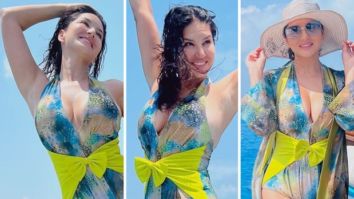 Sunny Leone gives us major wanderlust goals in printed swimsuit worth Rs. 6,720 in the Maldives