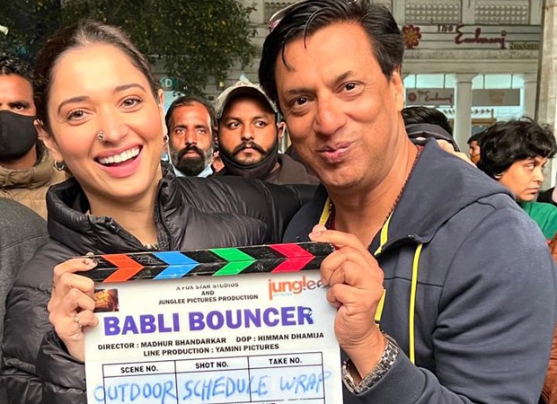 Tamannaah Bhatia and Madhur Bhandarkar wrap the first schedule of Babli Bouncer