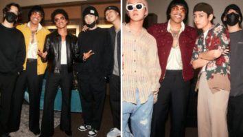BTS hangs out with Bruno Mars and Anderson .Paak after Silk Sonic concert; V grooves at jazz club in Vegas