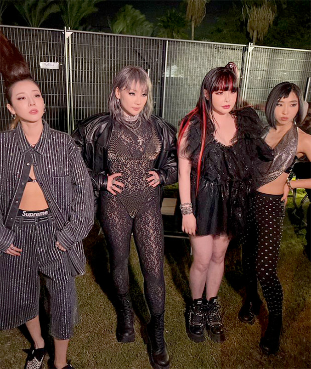 K-pop group 2NE1 surprises fans by reuniting for a petformance at Coachella 2022 after 6 years : Bollywood News - Vimarsana News