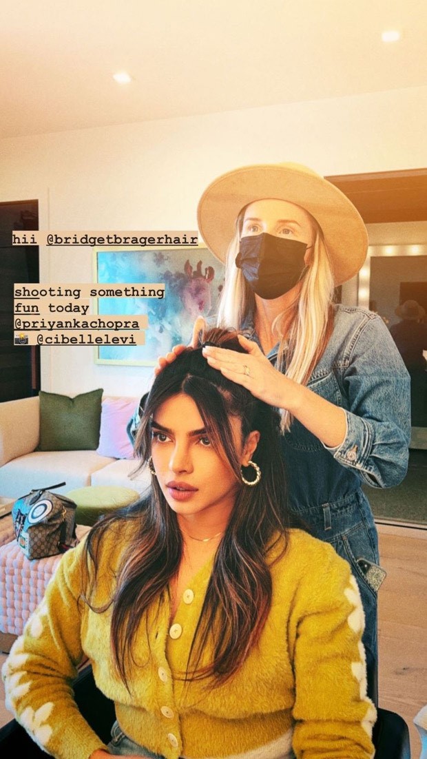 Priyanka Chopra poses in a mustard outfit for a new photoshoot in Los Angeles : Bollywood News - Vimarsana News