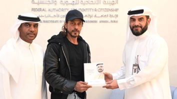 Shah Rukh Khan presented with Happiness Card in Dubai by General Directorate of Residency and Foreign Affairs
