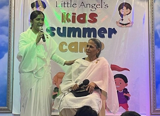 Sidharth Shukla's mother spends time with children at a summer camp; fans praise her strength : Bollywood News - Vimarsana News