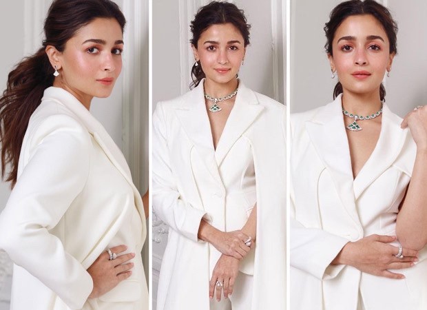 Alia Bhatt is a vision in white pantsuit with caped sleeves worth Rs. 1.15 lakh in Doha : Bollywood News - Vimarsana News
