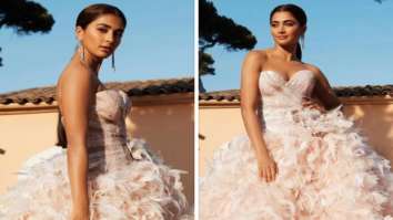 Cannes 2022: Pooja Hegde enchants in exquisite dreamy pink feather gown as she makes red carpet debut at Tom Cruise’s Top Gun Maverick premiere at the French Riviera