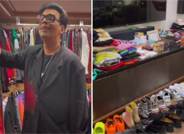 Farah Khan wishes Karan Johar on his 50th birthday by showing his wardrobe with luxury clothes and shoes - "Do you want to step out of closet?"