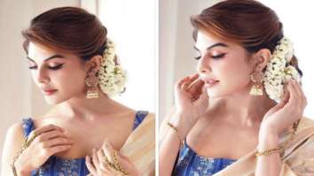 Jacqueline Fernandez Looks Gorgeous in a Saree, Asks Fans If They Have Heard Her Latest Song RaRaRakkamma