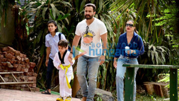 Photos: Kareena Kapoor Khan, Saif Ali Khan and Taimur Ali Khan snapped along with Nikhil Dwivedi and family in Bandra