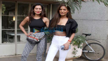 Photos: Poonam Pandey and Payal Rohatgi spotted in Bandra