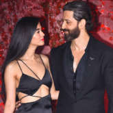 Hrithik Roshan and Saba Azad twin in black as they make red carpet debut as a couple at Karan Johar’s 50th birthday bash 