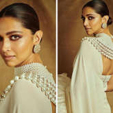 Cannes 2022: Deepika Padukone is epitome of grace and elegance in Abu Jani & Sandeep Khosla custom pearls and crystal work ruffled saree for closing ceremony