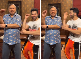 Varun Dhawan grooves with dad David Dhawan on Jugjugg Jeeyo’s The Punjaabban Song, watch video 