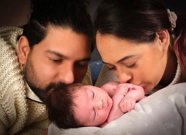 Yuvraj Singh and Hazel Keech introduce us to Orion Keech Singh in these photos : Bollywood News