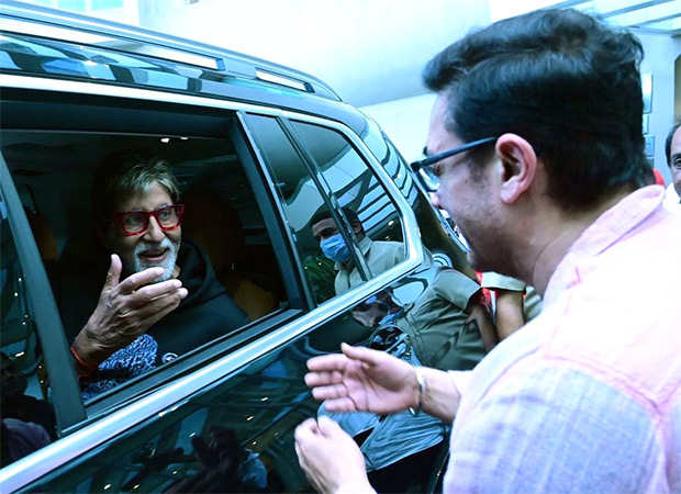 Amitabh Bachchan bumps into 'legendary' friend Aamir Khan during recent meet with Prabhas, Dulquer Salmaan & others : Bollywood News - Vimarsana News