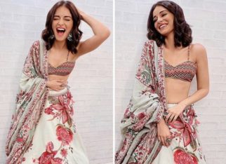Ananya Panday is summer goals in pretty floral pink lehenga for Umang 2022