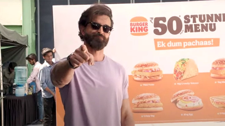 Hilarious TVC: Sorry Hrithik Roshan! Burger King had no other option.