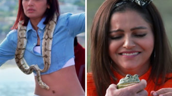 Khatron Ke Khiladi 12: Sriti Jha walks on a tightrope with snake around her neck; Rubina Dilaik kisses a frog in new promos from Rohit Shetty’s show 