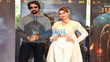 Photos: Kichcha Sudeep and Jacqueline Fernandez snapped at the trailer launch of Vikrant Rona