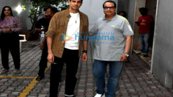 Photos: Sidharth Malhotra spotted with Ramesh S Taurani outside the film producer’s office in Khar