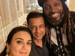 Punjab Kings co-owner Preity Zinta bumps into cricketer Chris Gayle in the US, see photos