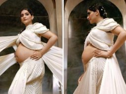 Soon-to-be-mom Sonam Kapoor serves Goddess vibes in an off-white satin ensemble on her birthday