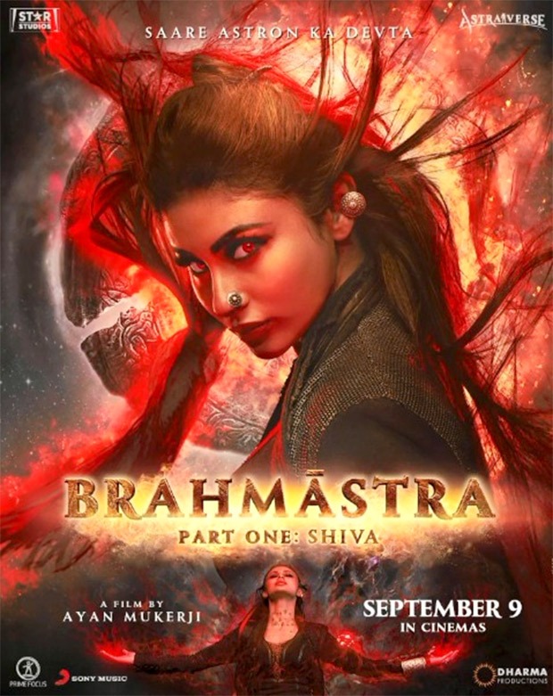 Brahmastra: Karan Johar unveils fierce character poster of Mouni Roy as Junoon who is leader of the Dark Forces