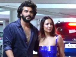 Arjun Kapoor and Malaika Arora spotted together in twinning outfits