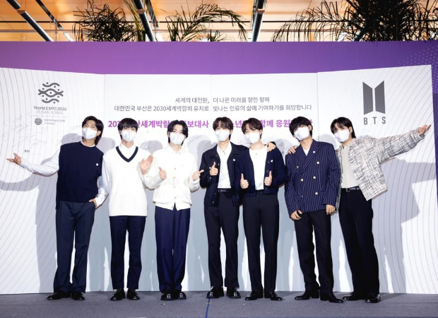 BTS Officially Appointed as Ambassador for World Expo 2030 Busan;  to hold a global concert in October