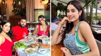 Janhvi Kapoor twins with Nysa Devgn in bright red dress; enjoys gala time in Amsterdam