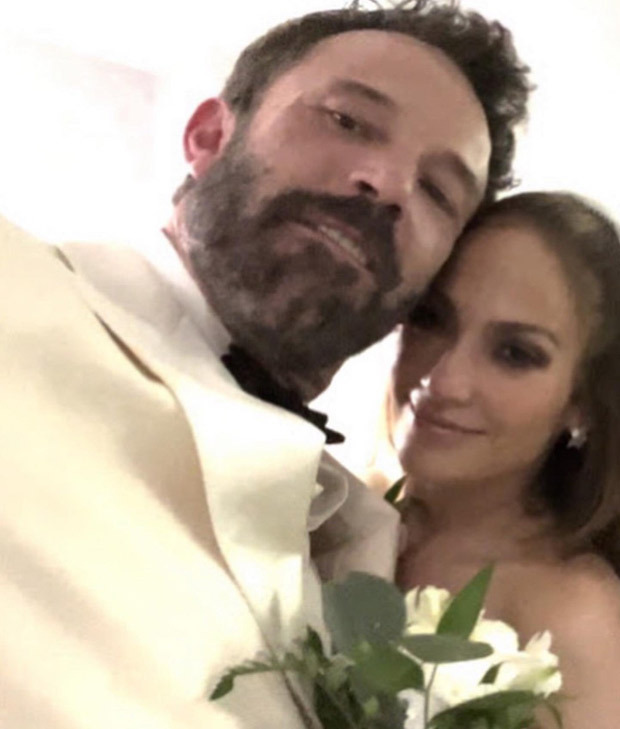 Jennifer Lopez marries Ben Affleck in intimate ceremony in Las Vegas after rekindling romance: 'Best night of our lives'