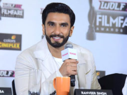 Ranveer Singh rocks an all-white look at Filmfare Press Conference