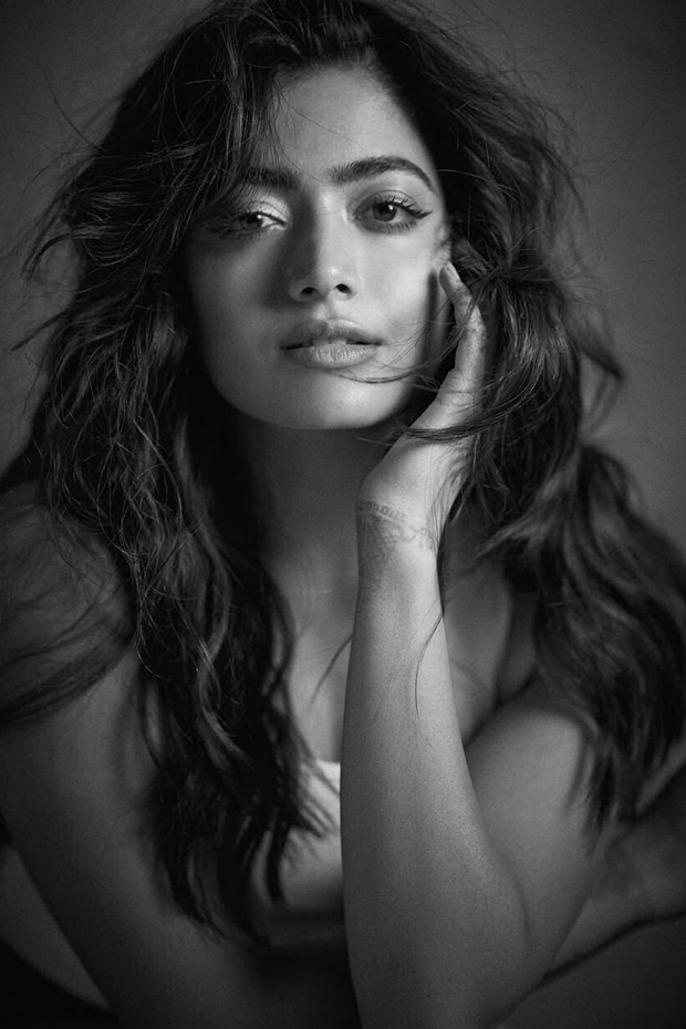 Rashmika Mandanna shares an aesthetic black-and-white picture ...