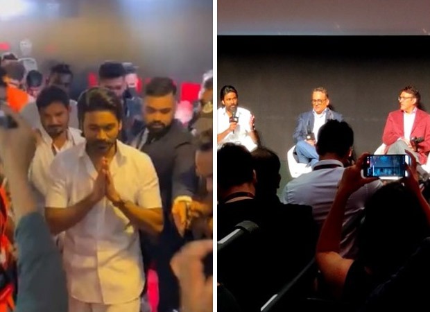 The Gray Man India Premiere Dhoti-clad Dhanush STEALS the show; raises laughs as he narrates the ‘How do the Russo’s know about me’ episode!