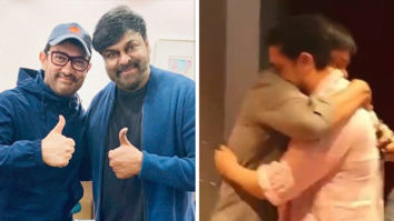 South superstar Chiranjeevi turns teary-eyed after the screening of Laal Singh Chaddha; hugs Aamir Khan