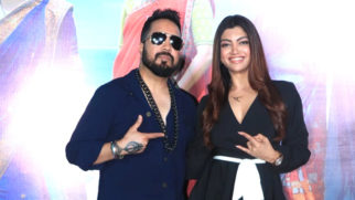 Mika Singh and Akanksha Puri spotted together at a movie theatre