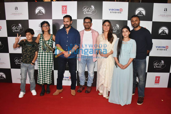 Photos: Aamir Khan, Kiran Rao, Kareena Kapoor Khan, Saif Ali Khan and others attend red carpet premiere of Laal Singh Chaddha