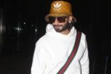 Ranveer Singh spotted at the airport rocking a Gucci bag