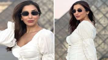 Sophie Choudry stuns in white frill dress as she explores Paris