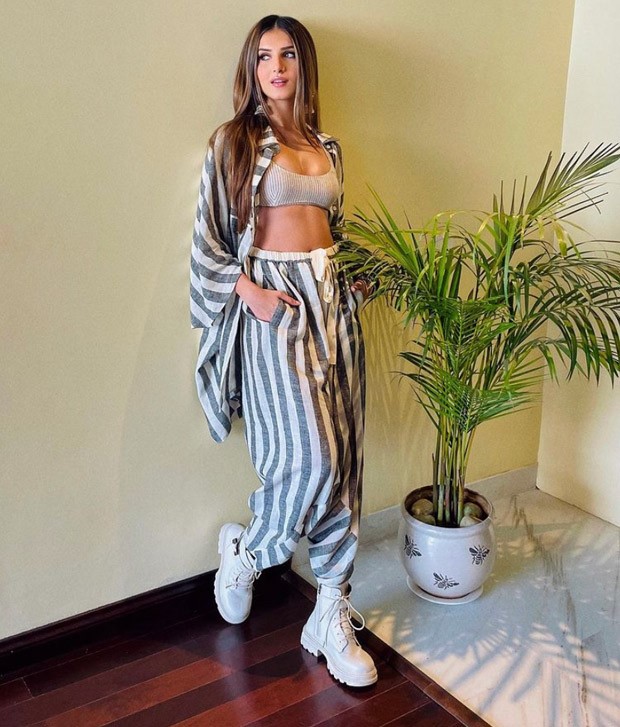 Tara Sutaria’s striped co-ord set worth Rs.25K is proof that stripes can never go out of style