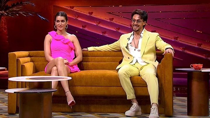 Tiger Shroff & Kriti Sanon on Koffee with Karan | Karan Johar | Ganapath – Bollywood Hungama