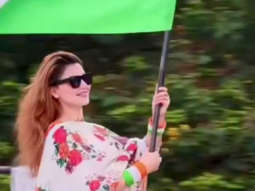 Urvashi Rautela shares a video hoisting Indian flag