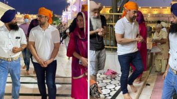 Aamir Khan visits Golden temple in Amritsar to seek blessings for Laal Singh Chaddha