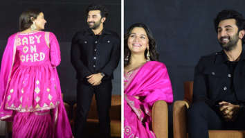 Alia Bhatt’s dress has ‘Baby on board’ written on it at Brahmastra event; speaks chaste Telugu along with Ranbir without a teleprompter