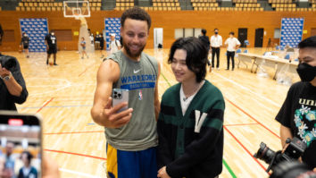 BTS’ SUGA has a gala time with Warriors’ point guard Steph Curry; sits courtside and meets Tennis player Naomi Osaka, see photos and videos