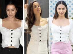 Fashion Faceoff: Shraddha Kapoor, Mira Rajput or Kiara Advani, who wore the Self-Portrait white ribbed knit top worth Rs. 27K better?