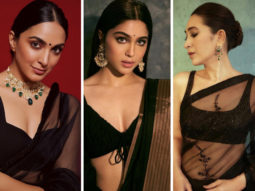 From Kiara Advani to Sharvari Wagh, here are 5 saree divas who slayed in classic black sarees with their timeless looks