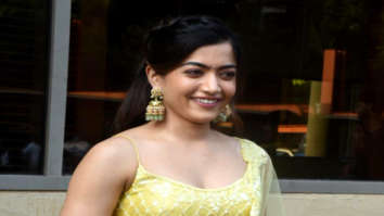 Photos: Rashmika Mandanna spotted during Goodbye promotions at JW Marriott in Juhu