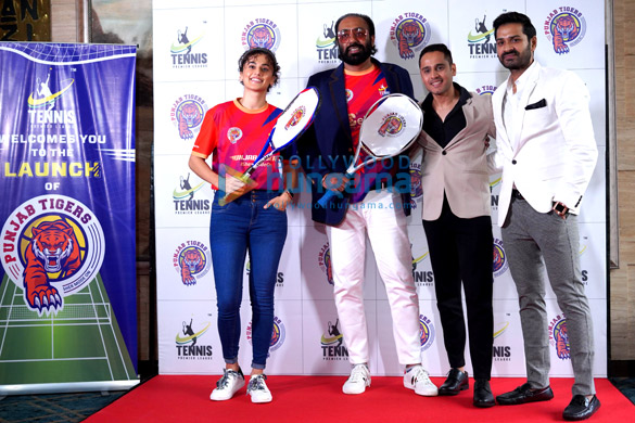 Photos Taapsee Pannu graces the grand launch of Team Punjab Tigers (3)