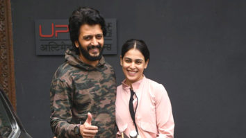 Riteish Deshmukh and Genelia D’souza snapped together